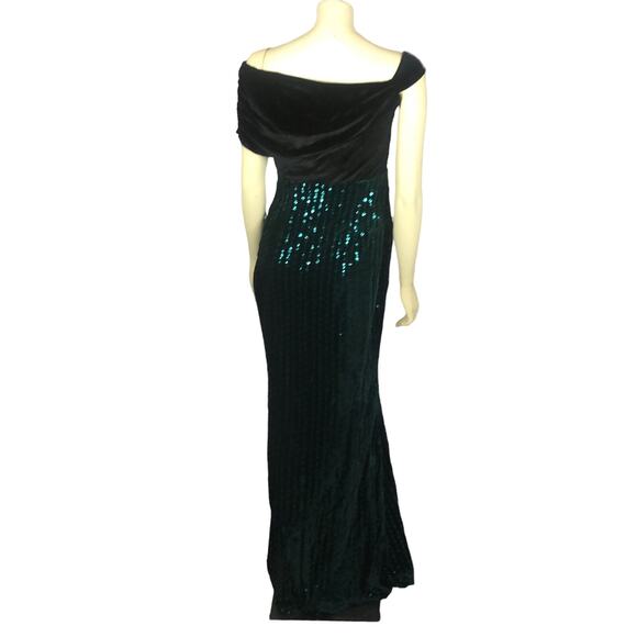 NWT Miss Ord Sleeveless Off Shoulder Mermaid Sexy Evening Dress WY003 size large - Picture 5 of 12